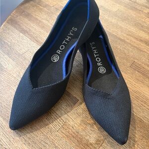 Rothy's Women's Flats in Black and Blue